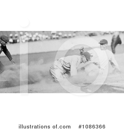 Royalty-Free (RF) Baseball Clipart Illustration by JVPD - Stock Sample #1086366