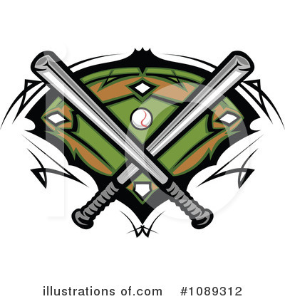 Royalty-Free (RF) Baseball Clipart Illustration by Chromaco - Stock Sample #1089312