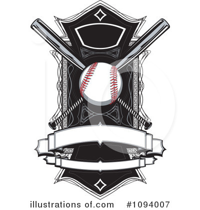 Royalty-Free (RF) Baseball Clipart Illustration by Chromaco - Stock Sample #1094007