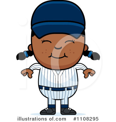 Baseball Player Clipart #1108295 by Cory Thoman