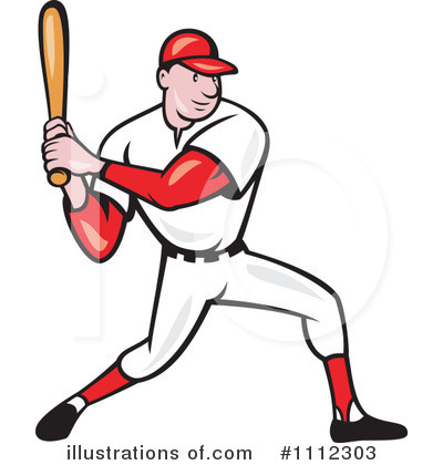 Royalty-Free (RF) Baseball Clipart Illustration by patrimonio - Stock Sample #1112303