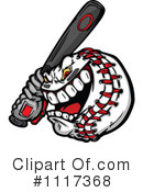 Baseball Clipart #1117368 by Chromaco