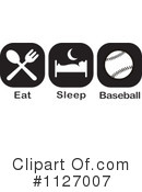 Baseball Clipart #1127007 by Johnny Sajem