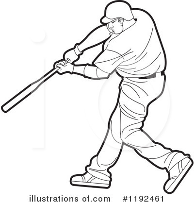 Royalty-Free (RF) Baseball Clipart Illustration by Lal Perera - Stock Sample #1192461