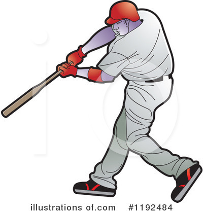 Baseball Bat Clipart #1192484 by Lal Perera