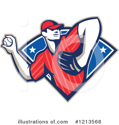 Royalty-Free (RF) Baseball Clipart Illustration by patrimonio - Stock Sample #1213568