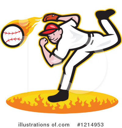 Royalty-Free (RF) Baseball Clipart Illustration by patrimonio - Stock Sample #1214953