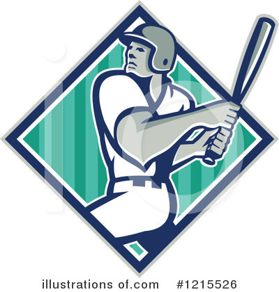 Royalty-Free (RF) Baseball Clipart Illustration by patrimonio - Stock Sample #1215526