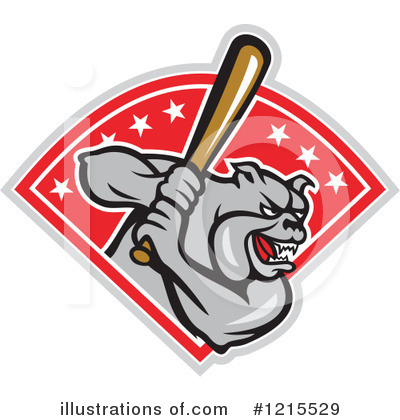 Royalty-Free (RF) Baseball Clipart Illustration by patrimonio - Stock Sample #1215529