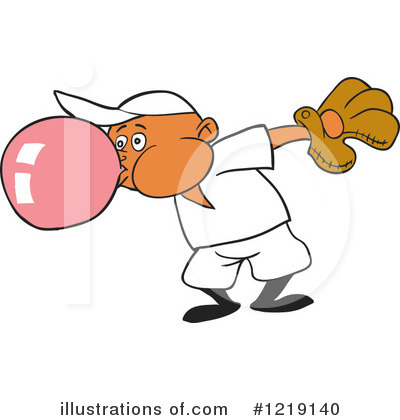 Baseball Clipart #1219140 by LaffToon