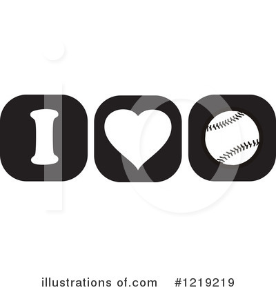 Royalty-Free (RF) Baseball Clipart Illustration by Johnny Sajem - Stock Sample #1219219