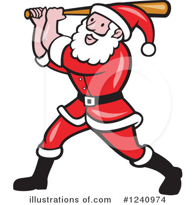 Santa Clipart #1240974 by patrimonio