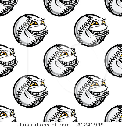 Royalty-Free (RF) Baseball Clipart Illustration by Vector Tradition SM - Stock Sample #1241999