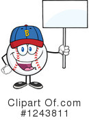Baseball Clipart #1243811 by Hit Toon