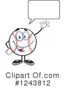 Baseball Clipart #1243812 by Hit Toon