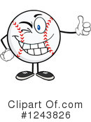 Baseball Clipart #1243826 by Hit Toon