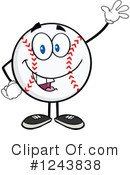 Baseball Clipart #1243838 by Hit Toon