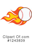 Baseball Clipart #1243839 by Hit Toon