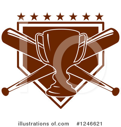 Royalty-Free (RF) Baseball Clipart Illustration by Vector Tradition SM - Stock Sample #1246621
