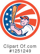 Baseball Clipart #1251249 by patrimonio