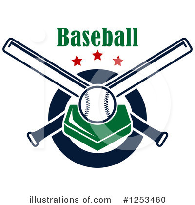 Royalty-Free (RF) Baseball Clipart Illustration by Vector Tradition SM - Stock Sample #1253460