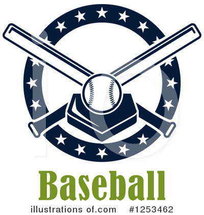 Royalty-Free (RF) Baseball Clipart Illustration by Vector Tradition SM - Stock Sample #1253462
