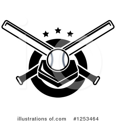 Royalty-Free (RF) Baseball Clipart Illustration by Vector Tradition SM - Stock Sample #1253464