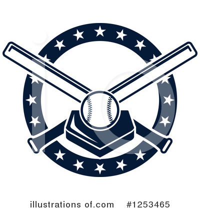 Royalty-Free (RF) Baseball Clipart Illustration by Vector Tradition SM - Stock Sample #1253465