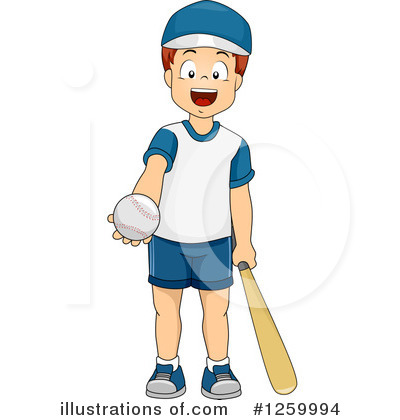 Royalty-Free (RF) Baseball Clipart Illustration by BNP Design Studio - Stock Sample #1259994