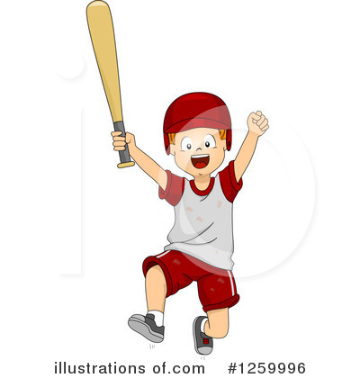 Royalty-Free (RF) Baseball Clipart Illustration by BNP Design Studio - Stock Sample #1259996