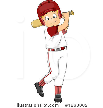 Royalty-Free (RF) Baseball Clipart Illustration by BNP Design Studio - Stock Sample #1260002