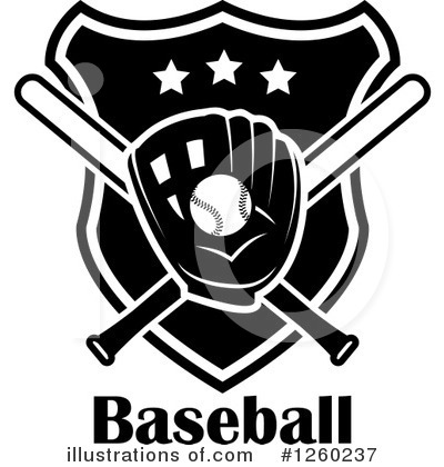 Royalty-Free (RF) Baseball Clipart Illustration by Vector Tradition SM - Stock Sample #1260237