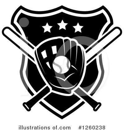 Royalty-Free (RF) Baseball Clipart Illustration by Vector Tradition SM - Stock Sample #1260238