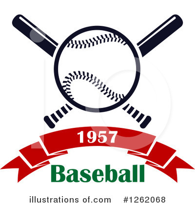 Royalty-Free (RF) Baseball Clipart Illustration by Vector Tradition SM - Stock Sample #1262068