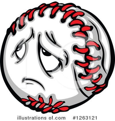 Royalty-Free (RF) Baseball Clipart Illustration by Chromaco - Stock Sample #1263121