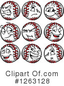 Baseball Clipart #1263128 by Chromaco