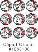 Baseball Clipart #1263130 by Chromaco
