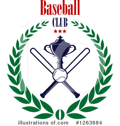 Royalty-Free (RF) Baseball Clipart Illustration by Vector Tradition SM - Stock Sample #1263684