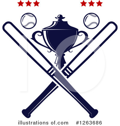 Royalty-Free (RF) Baseball Clipart Illustration by Vector Tradition SM - Stock Sample #1263686