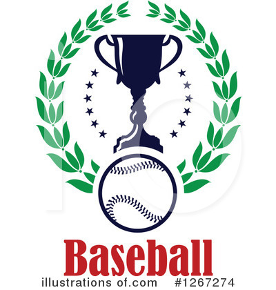 Royalty-Free (RF) Baseball Clipart Illustration by Vector Tradition SM - Stock Sample #1267274