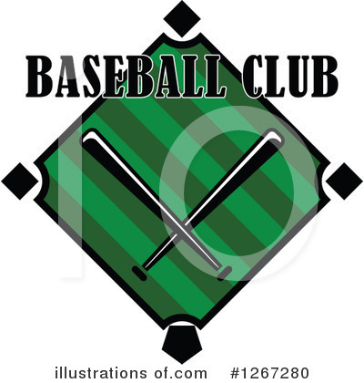 Baseball Diamond Clipart #1267280 by Vector Tradition SM