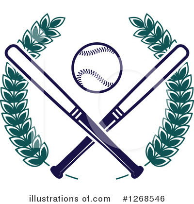 Royalty-Free (RF) Baseball Clipart Illustration by Vector Tradition SM - Stock Sample #1268546