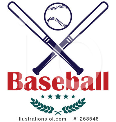 Royalty-Free (RF) Baseball Clipart Illustration by Vector Tradition SM - Stock Sample #1268548