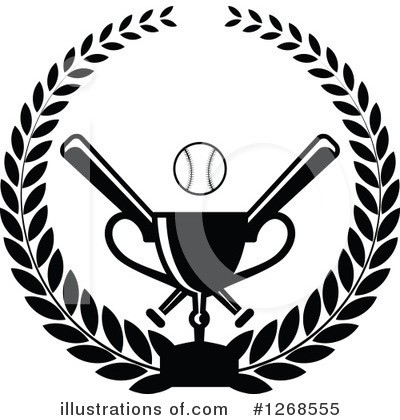Royalty-Free (RF) Baseball Clipart Illustration by Vector Tradition SM - Stock Sample #1268555