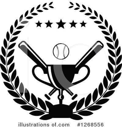 Royalty-Free (RF) Baseball Clipart Illustration by Vector Tradition SM - Stock Sample #1268556