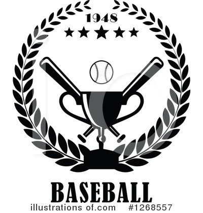 Royalty-Free (RF) Baseball Clipart Illustration by Vector Tradition SM - Stock Sample #1268557