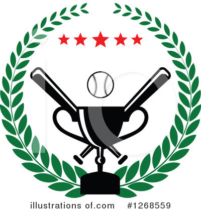 Royalty-Free (RF) Baseball Clipart Illustration by Vector Tradition SM - Stock Sample #1268559