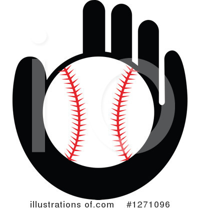 Royalty-Free (RF) Baseball Clipart Illustration by Vector Tradition SM - Stock Sample #1271096