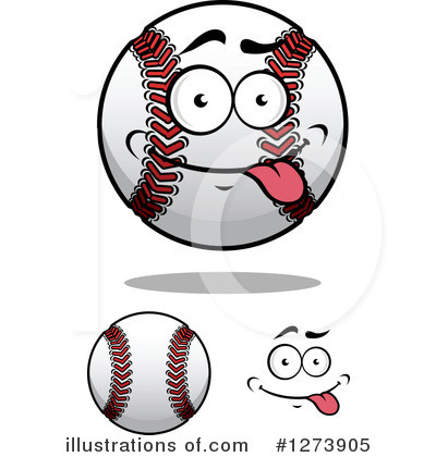 Royalty-Free (RF) Baseball Clipart Illustration by Vector Tradition SM - Stock Sample #1273905