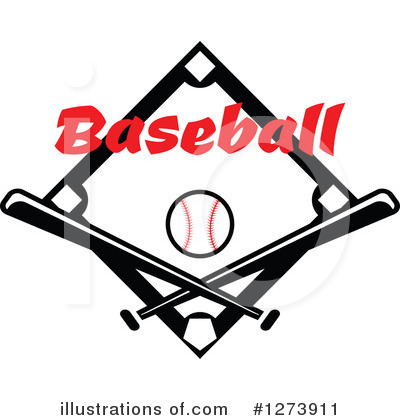 Royalty-Free (RF) Baseball Clipart Illustration by Vector Tradition SM - Stock Sample #1273911